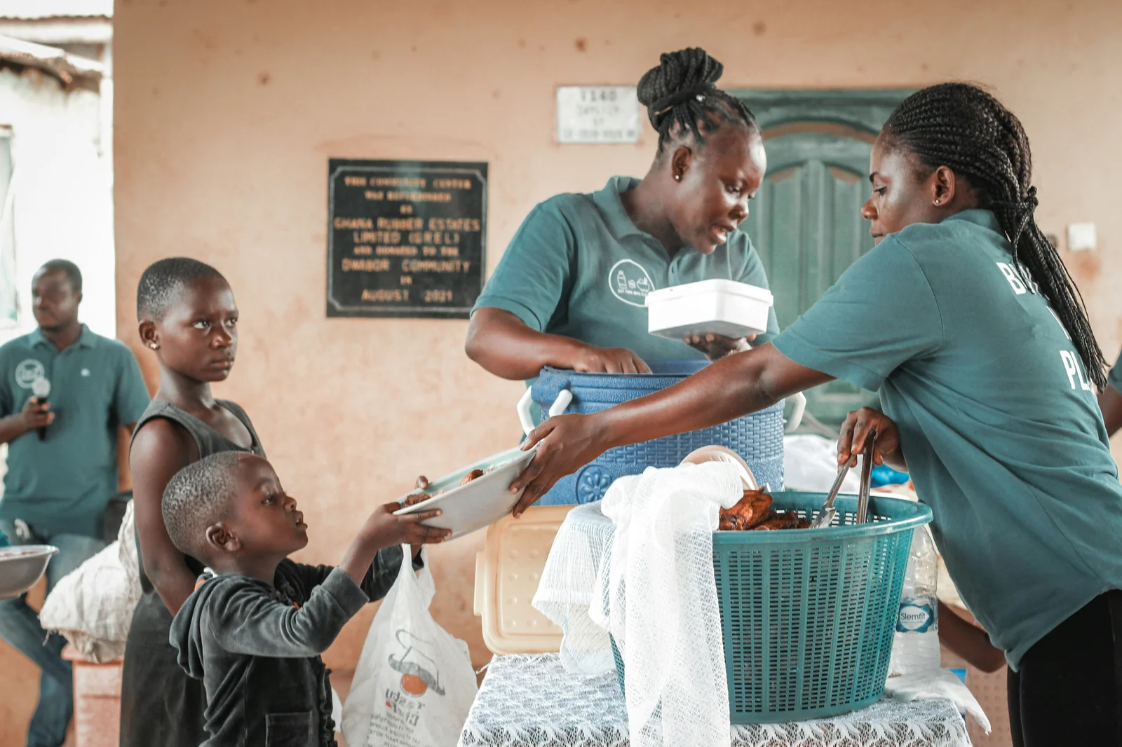 Corporate Volunteer Distribution Day